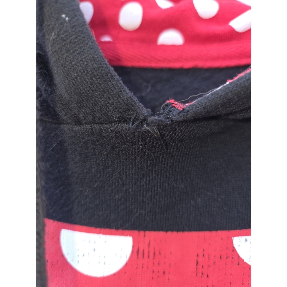 Disney Parks Authentic Mini Mouse Ears Hoodie Girls XS - Picture 5 of 9